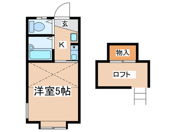 パンシオン町田の物件間取画像