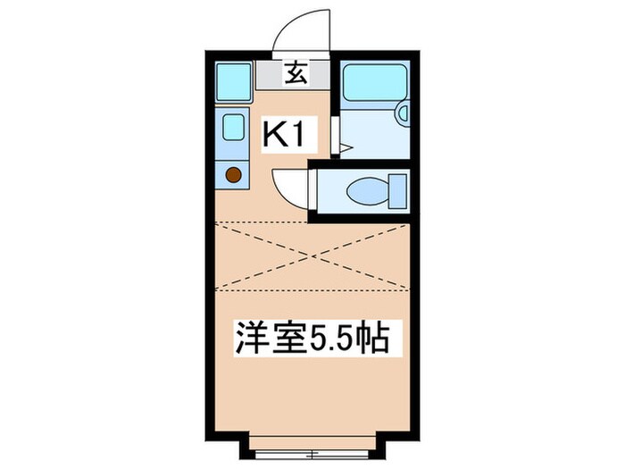 パンシオン町田の物件間取画像