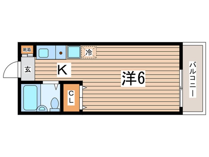 ハイツサンフラワ－の物件間取画像