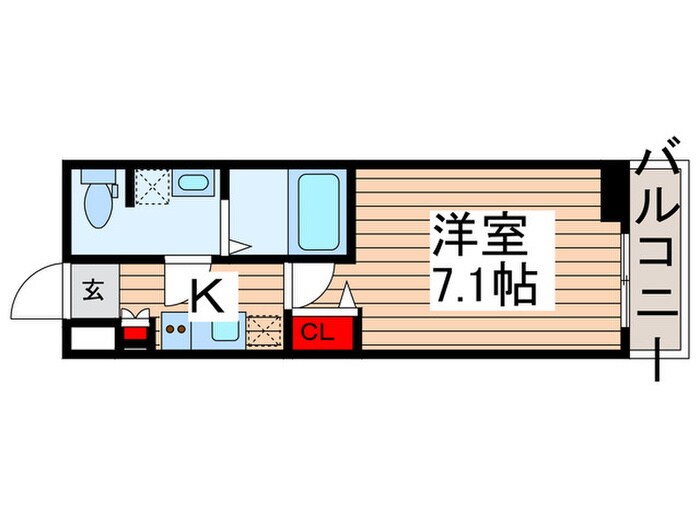 ディームス亀有(405)の物件間取画像