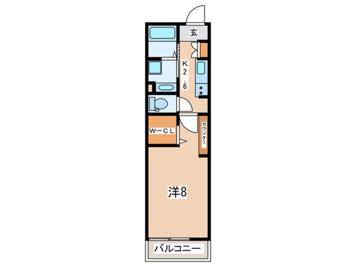 プレンルーノの物件間取画像