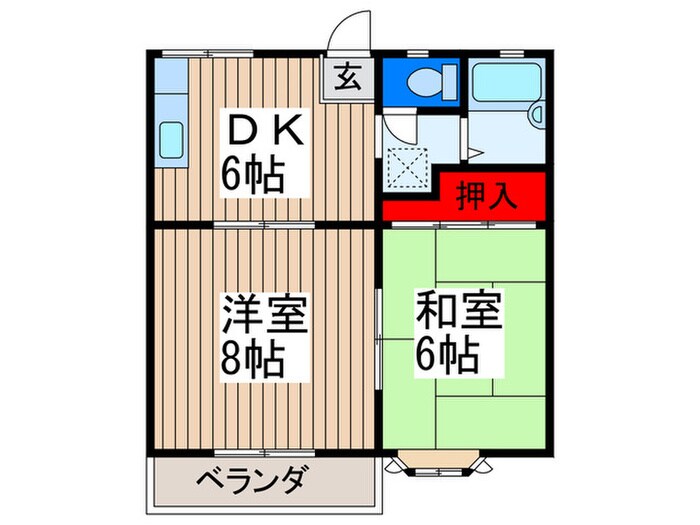 物件間取画像
