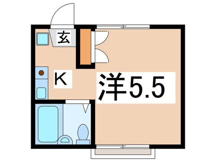 コリーヌの物件間取画像