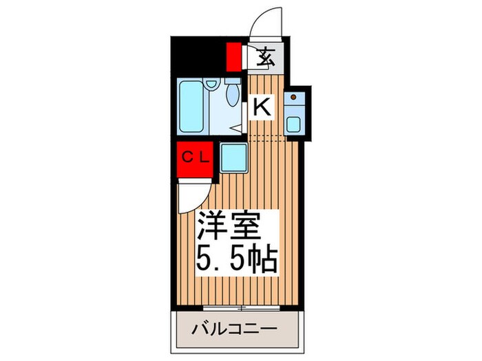 中青木グレ－スハイムの物件間取画像