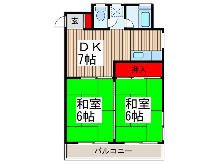 物件間取画像