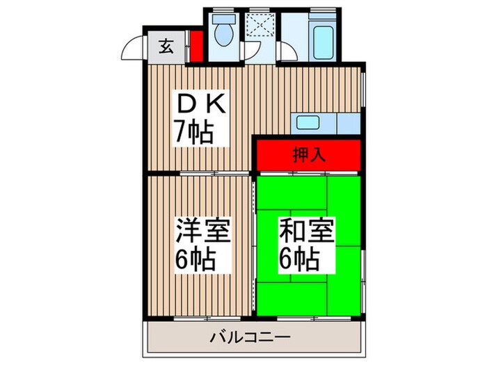 物件間取画像
