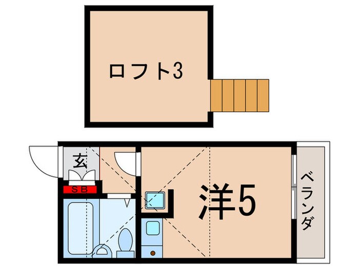 物件間取画像