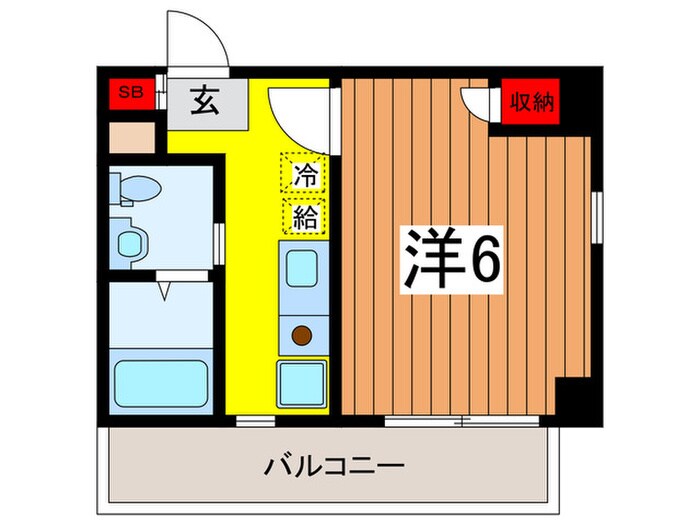 アクシーズグランデ浦和東仲町Ｓの物件間取画像