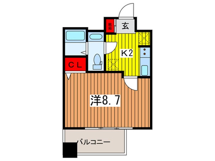 オーキッドレジデンス浦和の物件間取画像