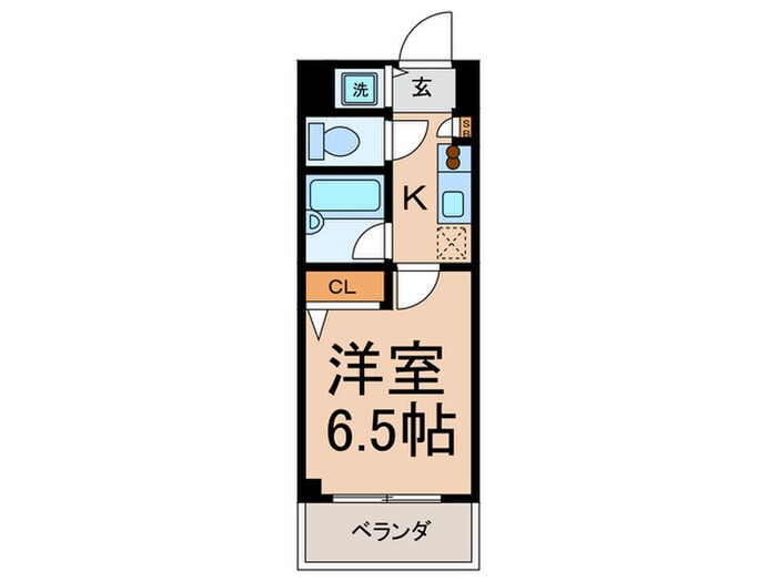 スカイコ－ト板橋第５(404)の物件間取画像