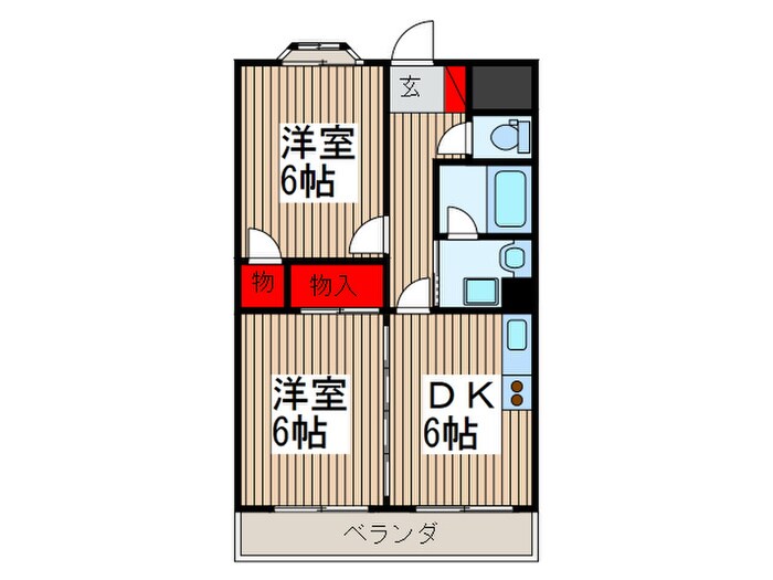 物件間取画像