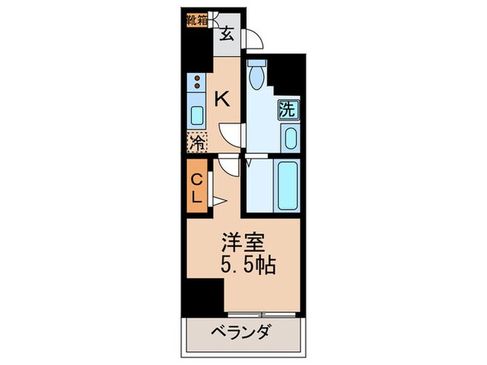 Log Shinagawa Surfsideの物件間取画像