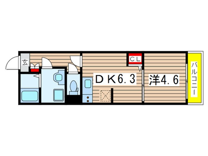 umex千葉の物件間取画像