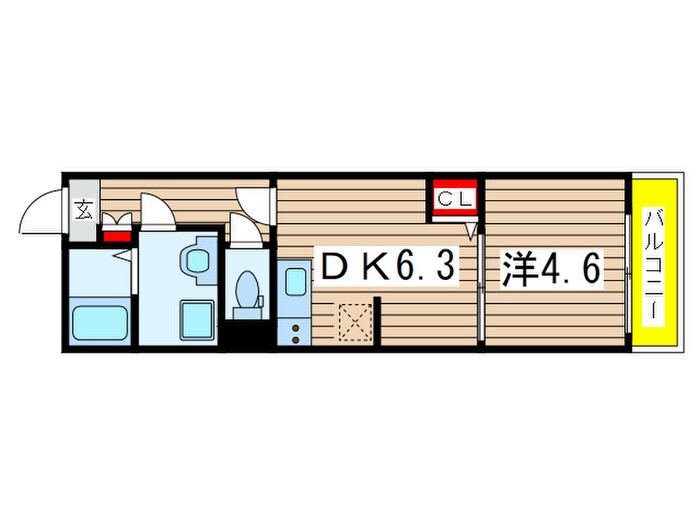 umex千葉の物件間取画像
