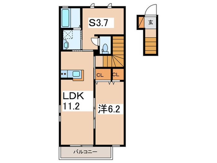 仮)グランデアローⅡの物件間取画像