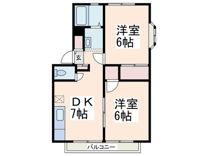 物件間取画像
