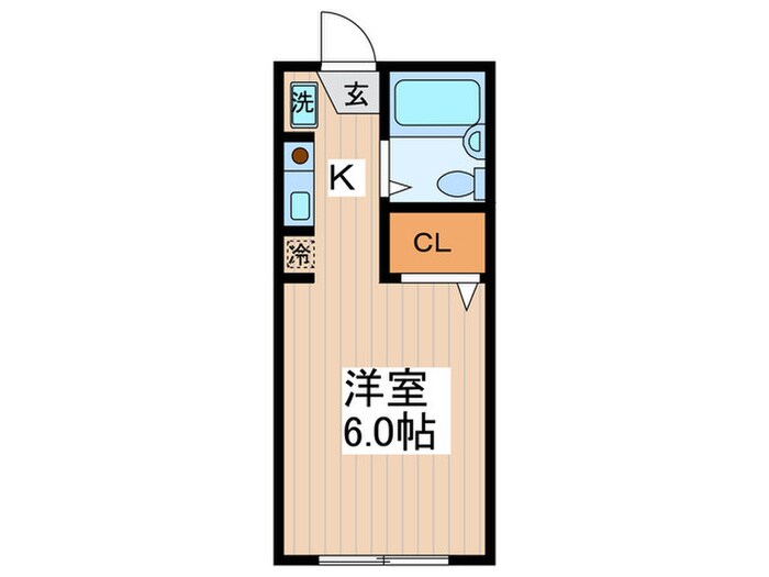 グリーンハイムの物件間取画像