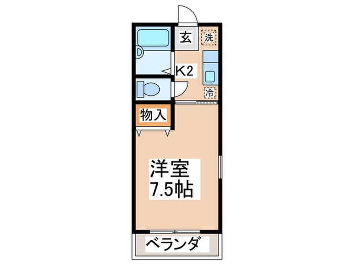 ブルーエイトの物件間取画像