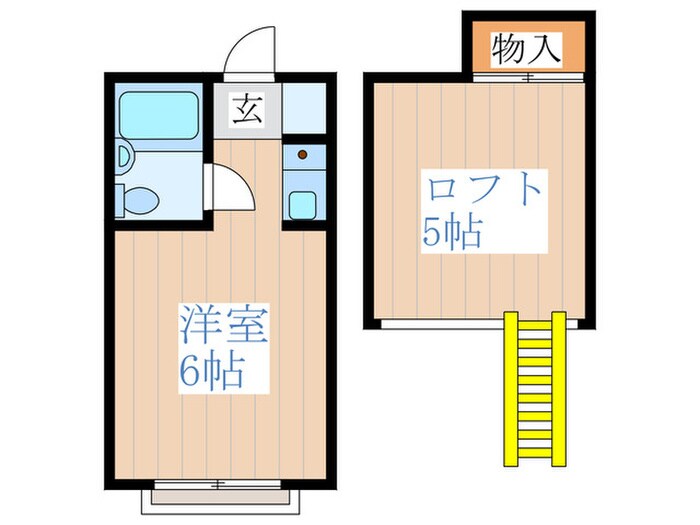 シティハイム小金井の物件間取画像