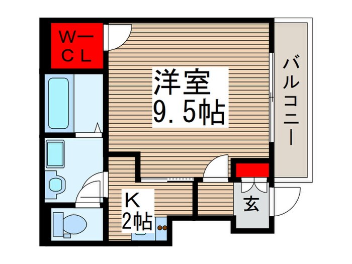 クリエイトⅡの物件間取画像