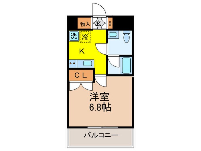 カルディア西馬込の物件間取画像