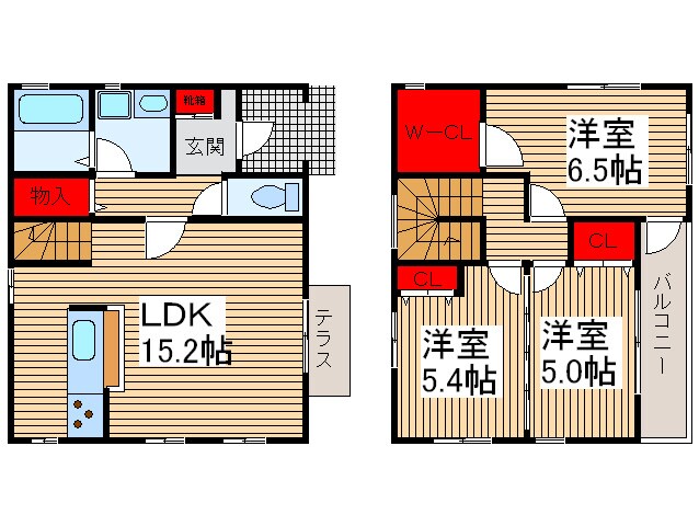 ＦＯＵＲ　ＳＥＡＳＯＮＳ　Ｎの物件間取画像