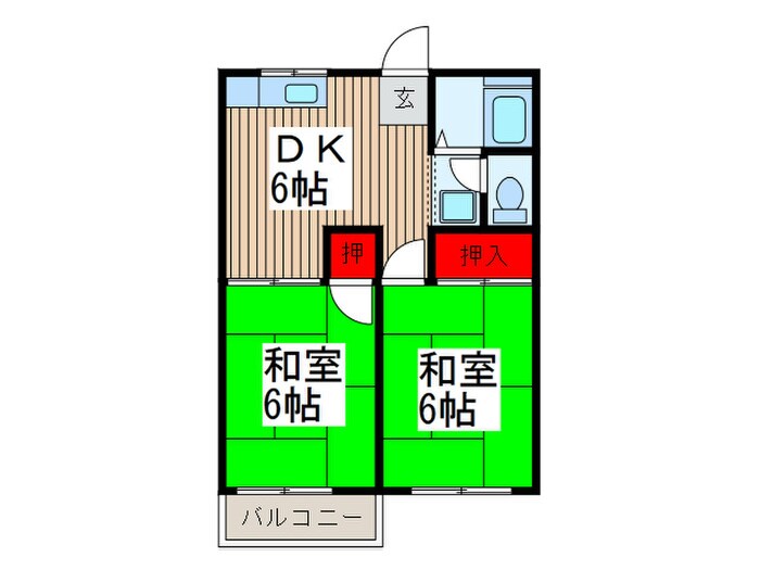 物件間取画像