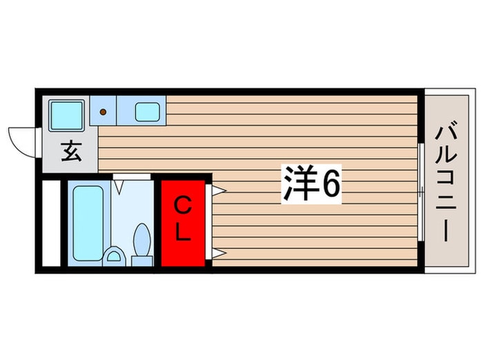 ドミトリー浦安の物件間取画像