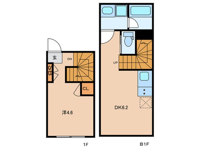 BellStage　新宿四谷の物件間取画像