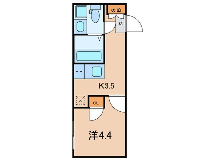 BellStage　新宿四谷の物件間取画像