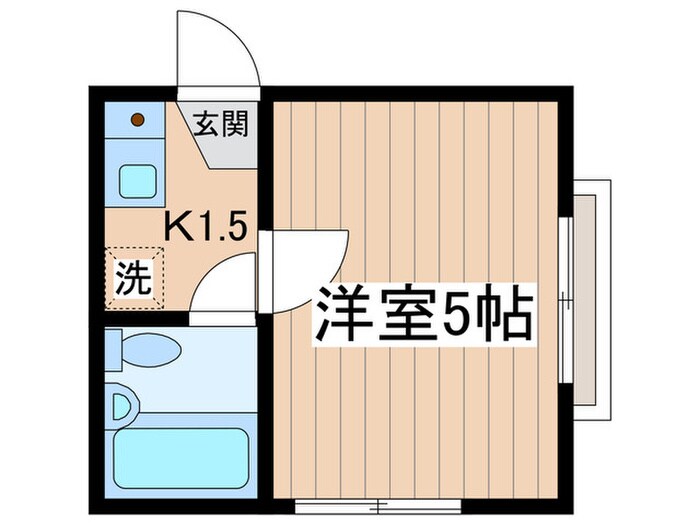 クロノス飛田給の物件間取画像