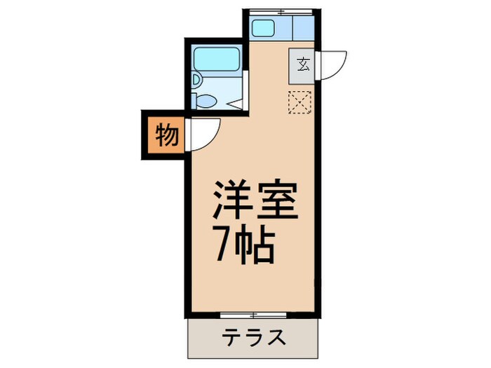 カプリスコーポの物件間取画像