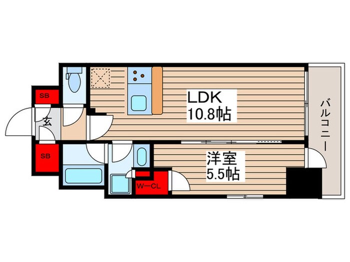 クレストコート本所吾妻橋の物件間取画像