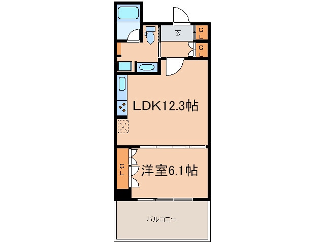 マチュリティ小石川の物件間取画像