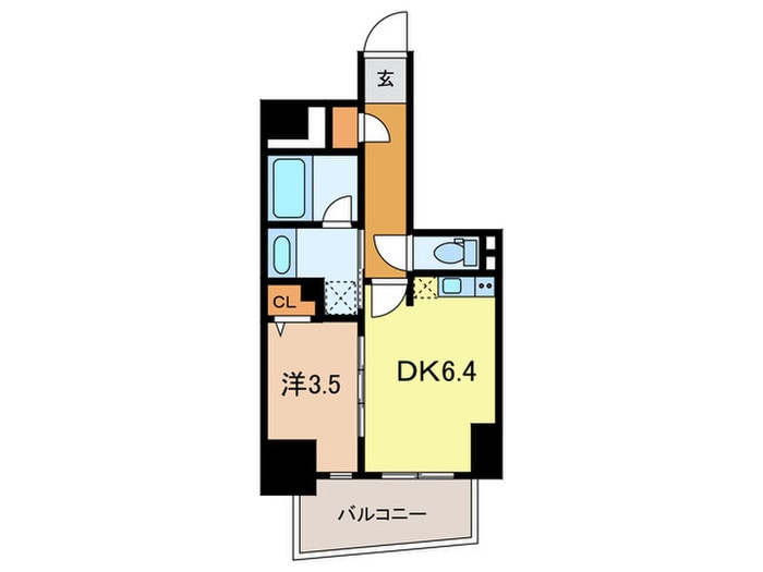 ｼﾞｵｴﾝﾄ日本橋小伝馬町の物件間取画像