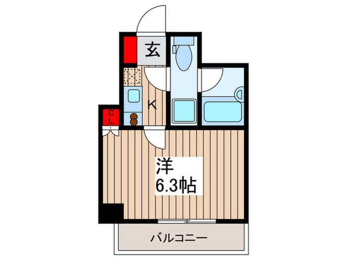 コンフォリア押上の物件間取画像