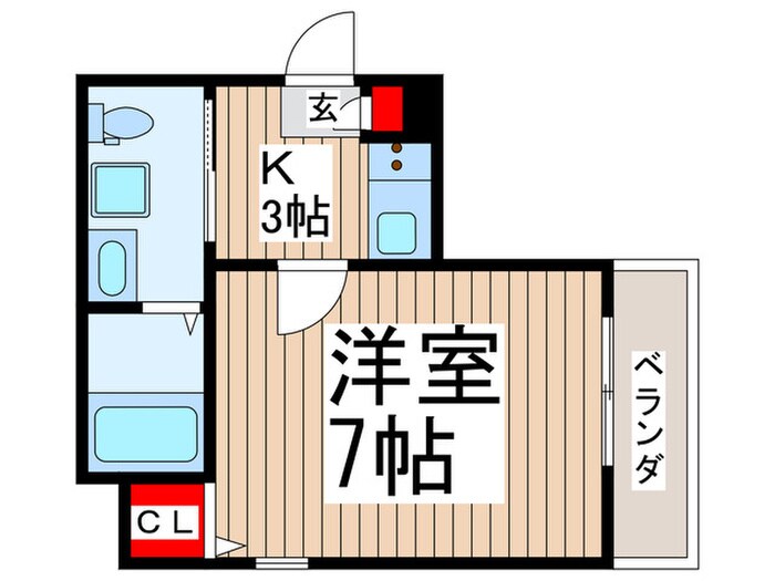 新検見川レジデンスの物件間取画像