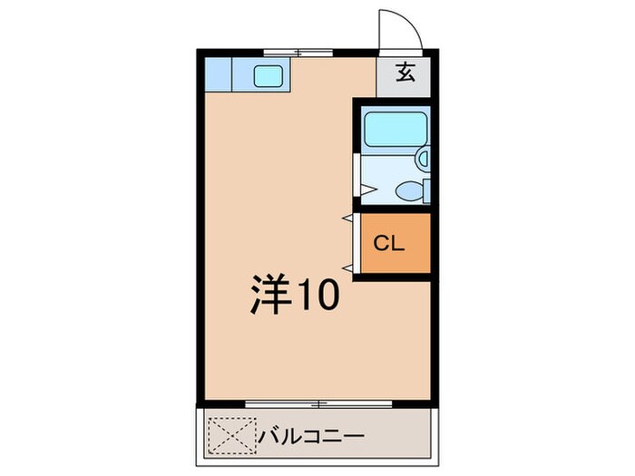 メゾン帆刈の物件間取画像