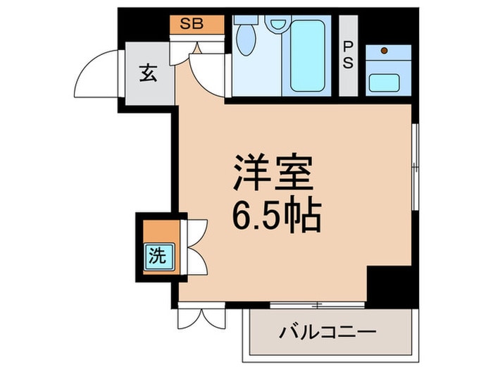 マートルコート駒沢大学(404)の物件間取画像