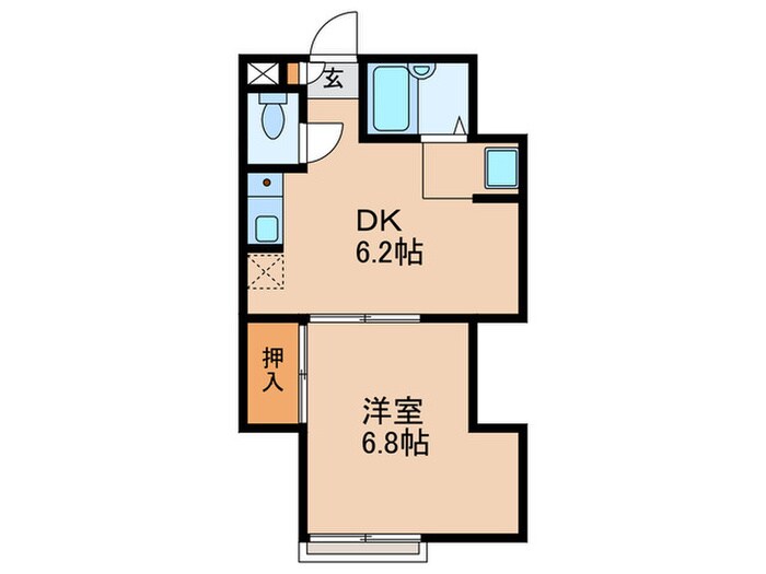 エステート行川の物件間取画像