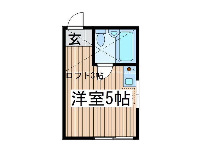 メゾン一刻の物件間取画像