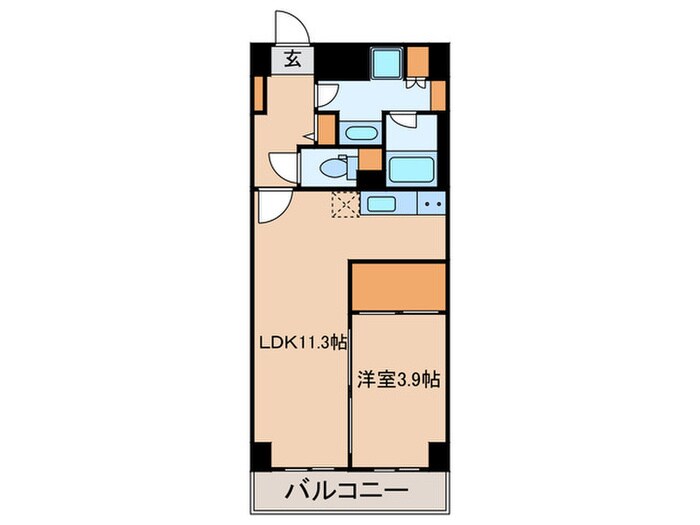 ジニア新宿中落合の物件間取画像