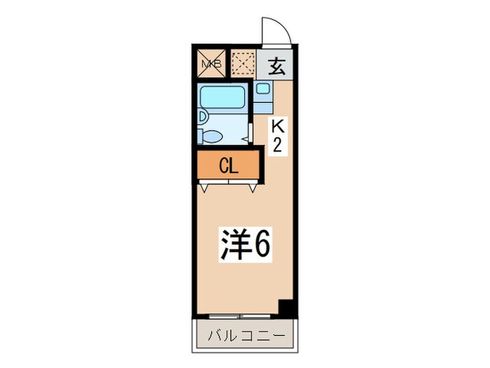 プレステージⅡの物件間取画像