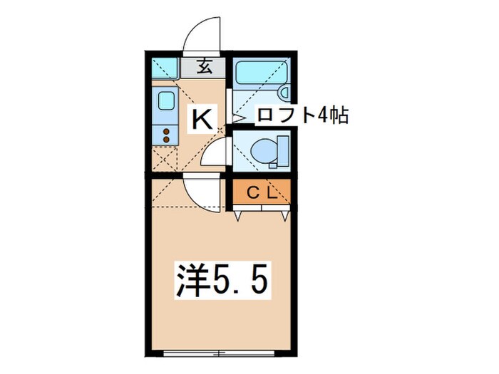 ソリッド中野島の物件間取画像