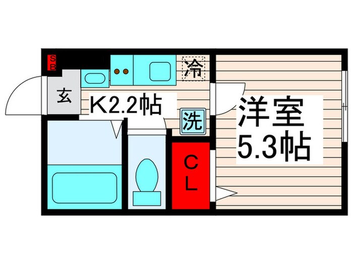 Vert Bonhertの物件間取画像