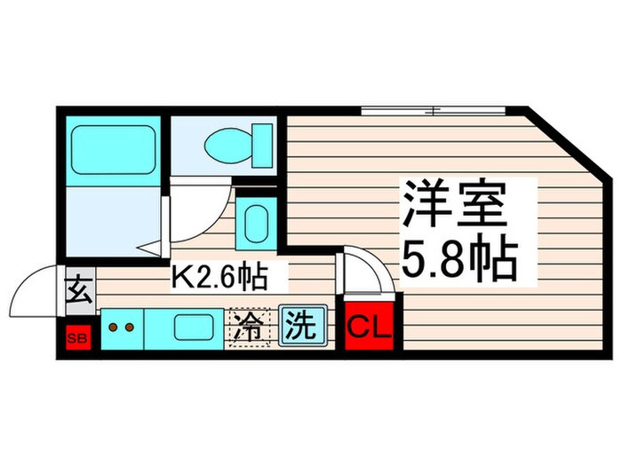 Vert Bonhertの物件間取画像