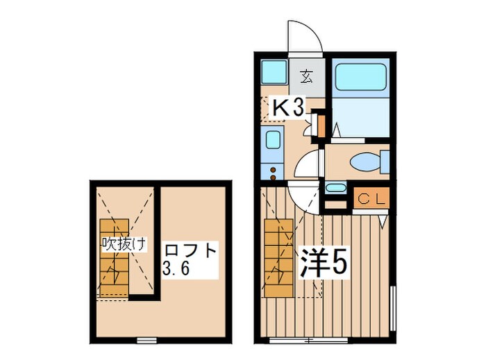 グレース三ツ境の物件間取画像