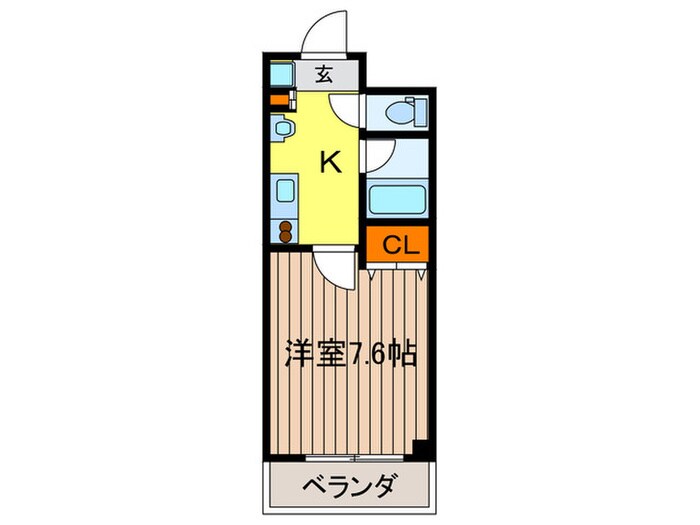 キャスル泉塚の物件間取画像