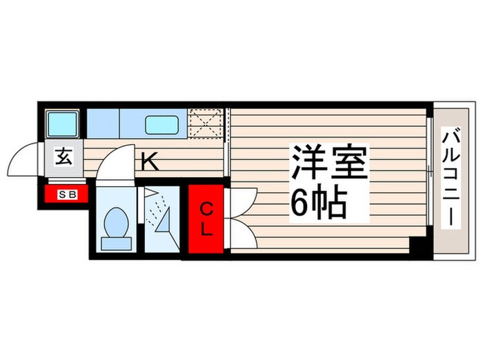 第８頼長ビルの物件間取画像