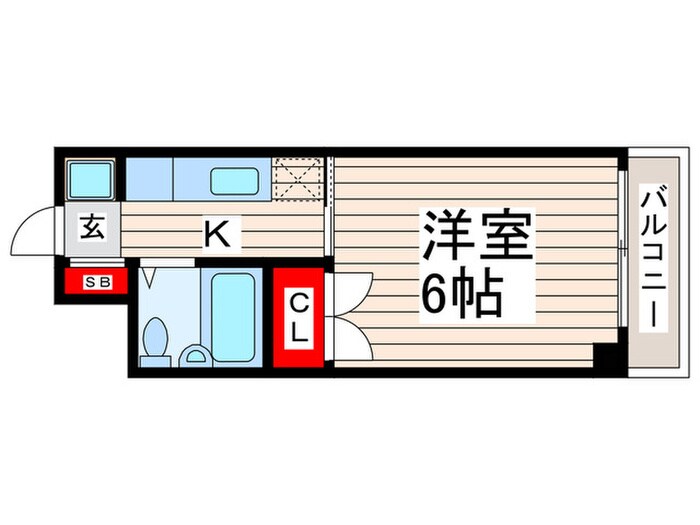 第８頼長ビルの物件間取画像